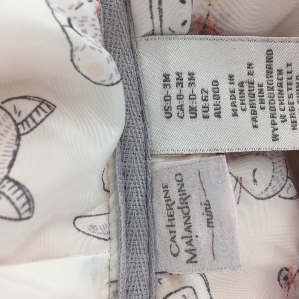 Baby Girl Pink Sherpa Bear Ear Vest Toggle Close - Picture 6 of 7